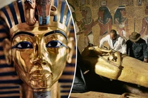 Lóa mắt báu vật chưa từng hé lộ trong lăng mộ Tutankhamun