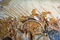 Hoàng đế nào luôn thảm bại trước Alexander đại đế? 