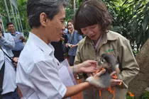 Kỳ thú lễ đặt tên cho voọc tại Thảo Cầm Viên Sài Gòn