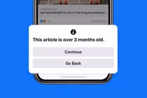 Facebook cảnh báo khi người dùng chia sẻ tin cũ