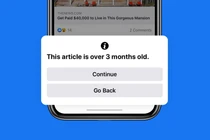 Facebook cảnh báo khi người dùng chia sẻ tin cũ