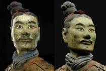 Mở mộ Tần Thủy Hoàng, thót tim thấy pho tượng đổi màu ma quái 