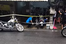 Khách nam bị bắn gục khi đang ngồi uống nước tại Hải Phòng