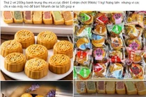 Truy quét bánh trung thu rởm bán trên facebook, zalo