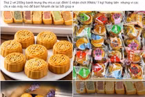 Truy quét bánh trung thu rởm bán trên facebook, zalo