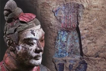 Gương mặt thần bí chỉ xuất hiện 5 phút trong lăng mộ Tần Thủy Hoàng 