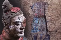 Gương mặt thần bí chỉ xuất hiện 5 phút trong lăng mộ Tần Thủy Hoàng 