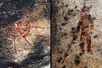 Bí ẩn phiến đá cổ khắc họa hình ảnh người ngoài hành tinh?