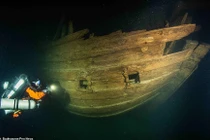 Phát hiện xác tàu đắm 400 tuổi lộ thứ khiến ai cũng kinh ngạc