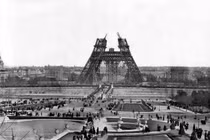 Bộ ảnh hé lộ quá trình xây dựng tháp Eiffel nổi tiếng nước Pháp