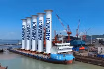 Tàu lớn nhất thế giới trang bị công nghệ đẩy bằng năng lượng gió