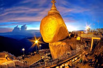 Ngôi chùa ở Myanmar gắn liền giai thoại về tóc của Đức Phật