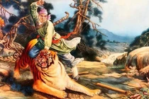 Bất ngờ tình tiết phi lý trong tích Võ Tòng tay không giết hổ