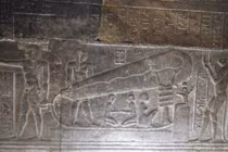 Hình vẽ bí ẩn trong đền thờ Ai Cập khiến con người tò mò