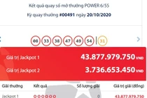 Trúng giải Jackpot 2, thêm một người thành tỷ phú Vietlott trong tháng 10