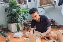 Rảnh rỗi mùa dịch, chàng trai kiếm tiền triệu từ vật liệu rẻ tiền