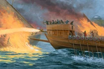 Đế chế Đông La Mã dùng lửa làm vũ khí sát thương thế nào? 