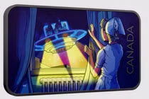 Bí ẩn UFO có mái vòm giống thủy tinh xuất hiện năm 1970