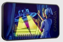 Bí ẩn UFO có mái vòm giống thủy tinh xuất hiện năm 1970