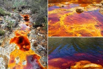 Bí ẩn dòng sông đỏ như máu độc nhất Trái đất: Giống hệt sao Hỏa! 