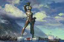 Bí ẩn số phận bức tượng thần Mặt Trời trên đảo Rhodes