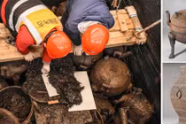  Mở mộ cổ 2.200 năm, giật mình kho báu nghìn hiện vật vô giá