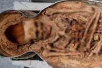 Mở nắp quan tài dưới nhà thờ Đức Bà Paris, lộ hài cốt kỵ sĩ