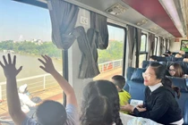 Chuyến tàu đặc biệt tại lễ hội Thiết kế Sáng tạo Hà Nội 2023