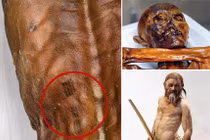 Bí ẩn hình xăm trên xác ướp tự nhiên cổ nhất thế giới