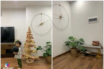 Mẹ Hà Nội tự thiết kế nhà chung cư, ai vào cũng thích thú