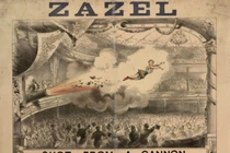 Thót tim màn biểu diễn “súng thần công người” nguy hiểm thời thế kỷ 19