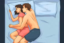 Tư thế ngủ phản ánh đời sống vợ chồng, bạn đang ngủ tư thế nào? 