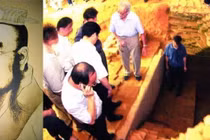 Sét đánh hiện ra lăng mộ "khủng": Cả kho báu dần lộ diện! 