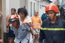 Cháy lớn ở quận 1