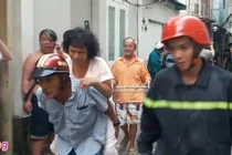 Cháy lớn ở quận 1