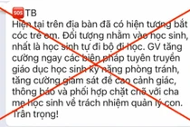 Thông tin "bắt cóc trẻ em" là thất thiệt, trường học mời công an vào cuộc