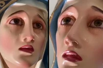 Tượng Đức Mẹ Maria bỗng nhiên “rơi lệ” ở Mexico, bất ngờ lời giải