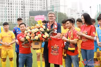 U23 Việt Nam nhận quà đặc biệt trước ngày lên đường dự Doha Cup