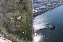 Phát hiện biệt thự La Mã dưới hồ nước, lộ bí mật nghìn năm