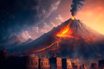 Vì sao não người biến thành thủy tinh sau thảm kịch núi lửa phun trào