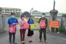 Tết thiếu nhi 1/6 đặc biệt trong khu cách ly tập trung Bắc Giang