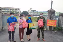 Tết thiếu nhi 1/6 đặc biệt trong khu cách ly tập trung Bắc Giang