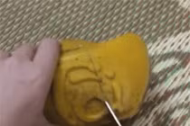 Mang bưởi, dưa hấu Tài - Lộc trưng Tết ra bổ, cái kết choáng váng 