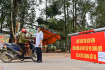 Chốt chặn 24/24h ở vùng dịch Covid-19 tại Vĩnh Phúc
