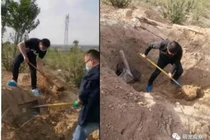 Nghịch tử chôn sống mẹ vì thấy bà già yếu