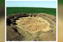 Những bộ hài cốt 5.700 tuổi hé lộ vụ cháy nhà thảm khốc