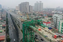 Hà Nội: Cận cảnh cầu vượt cạn có chiều cao và độ dài lớn nhất nội đô