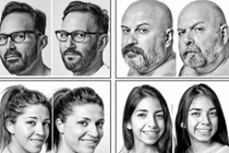 Bí ẩn người song trùng không huyết thống giống nhau đến... giật mình 