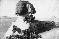 Bộ ảnh hiếm tượng Nhân sư nổi tiếng thế giới hàng trăm năm trước