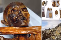 Giật mình những xác ướp nguyên vẹn tìm thấy trong băng tuyết